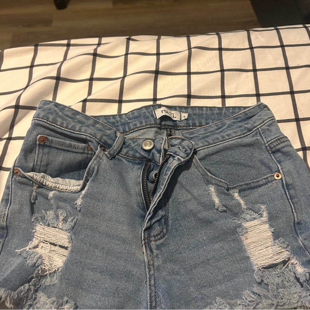 Rue21 Light Blue Denim Shorts